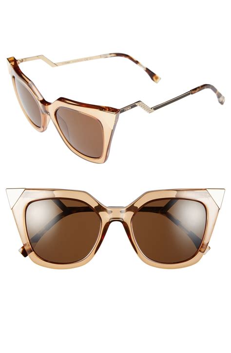 fendi women's cat eye sunglasses